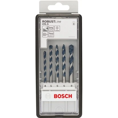 Bosch Betonbohrer-Set Pro Robust Line CYL-5 5-teilig 4 Bosch Betonbohrer-Set Pro Robust Line CYL-5 5-teilig – Bild 2