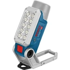 Bosch Akku-Lampe GLI DeciLED 12V/10,8V-Li, Arbeitsleuchte (blau, Ohne Akku Und Ladegerät)