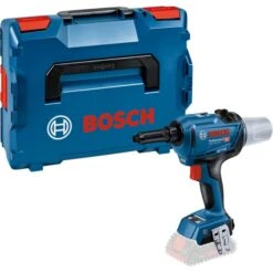 Bosch Akku-Nietpistole GRG 18V-16 C Professional Solo, 18Volt (blau/schwarz, Ohne Akku Und Ladegerät, In L-BOXX)
