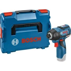 Bosch Akku-Schlagschrauber GDR 12V-110 Professional Solo, 12Volt (blau/schwarz, Ohne Akku Und Ladegerät, In L-BOXX)