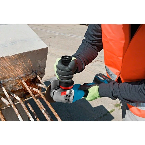 Bosch Akku-Winkelschleifer BITURBO GWS 18V-15 C Professional Solo (blau/schwarz, Ohne Akku Und Ladegerät, In L-BOXX) – Bild 3