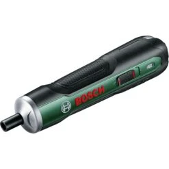Bosch 16 Bosch Akkuschrauber PushDrive 3,6Volt (grün, Mit 32-teiligem Schrauberbit-Set)