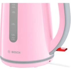 Bosch CompactClass TWK7500K, Wasserkocher (pink/hellgrau, 1,7 Liter) -Bosch Bosch CompactClass TWK7500K Wasserkocher@@9gwldh31 5
