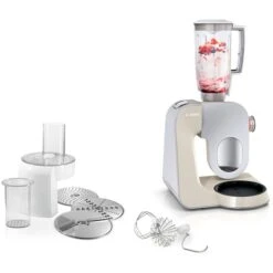 Bosch CreationLine MUM58L20, Küchenmaschine (silber/grau) -Bosch Bosch CreationLine MUM58L20 K chenmaschine@@9gk2dh37 5