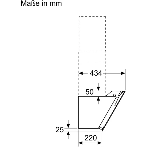 Bosch DWK87EM60 Serie | 2, Dunstabzugshaube (schwarz/edelstahl) 9 Bosch DWK87EM60 Serie | 2, Dunstabzugshaube (schwarz/edelstahl) – Bild 7