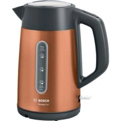 Bosch DesignLine TWK4P439, Wasserkocher (bronze/grau, 1,7 Liter)