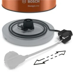 Bosch DesignLine TWK4P439, Wasserkocher (bronze/grau, 1,7 Liter) -Bosch Bosch DesignLine TWK4P439 Wasserkocher@@9gwldh37 6
