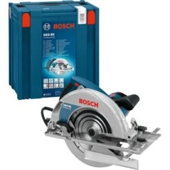 Bosch Handkreissäge GKS 85 G Professional (blau, L-BOXX, 2.200 Watt)