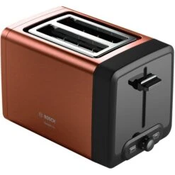 Bosch Kompakt-Toaster DesignLine TAT4P429DE (kupfer/schwarz)