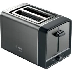 Bosch Kompakt-Toaster DesignLine TAT5P425DE (grau/schwarz)