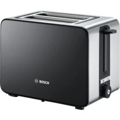 Bosch Kompakt-Toaster TAT7203 (schwarz/silber)