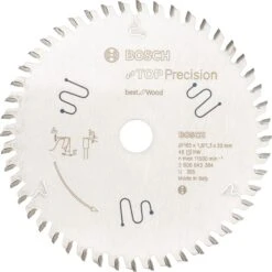 Bosch Kreissägeblatt Top Precision Best For Wood, 165mm