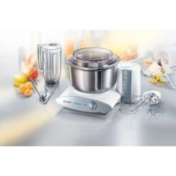 Bosch MUM6N21 Universal Plus, Küchenmaschine (weiß/silber) -Bosch Bosch MUM6N21 universal plus K chenmaschine@@9gk3dh03 5