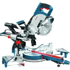 Bosch Paneelsäge GCM 8 SJL Professional, Kapp-und Gehrungssäge (blau/schwarz, 1.600 Watt)