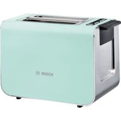 Bosch Styline Kompakt-Toaster TAT8612 (türkis/silber)
