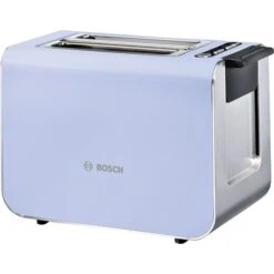 Bosch Styline Kompakt-Toaster TAT8619 (lila/edelstahl (gebürstet))
