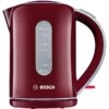 Bosch TWK7604, Wasserkocher (burgunderrot/hellgrau, 1,7 Liter) -Bosch Bosch TWK7604 Wasserkocher@@1765976